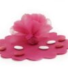 Tulles à dragées intissé Fuchsia - Lot de 25