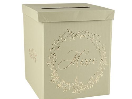 Urne Vert sauge Merci