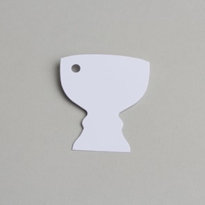 etiquette calice blanc