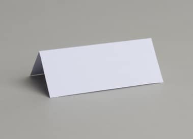 Marque place blanc - Lot de 10