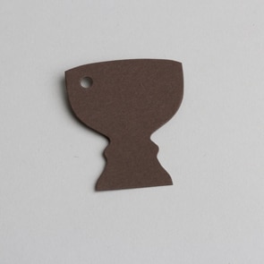 etiquette calice chocolat