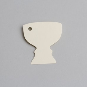 etiquette calice ivoire