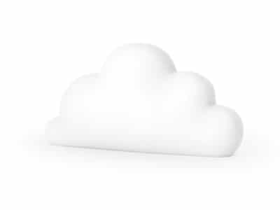 Veilleuse nuage - Blanc