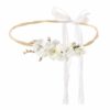 accessoire couronne fleuri cheveux