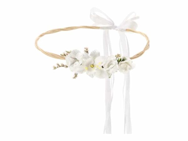 accessoire couronne fleuri cheveux