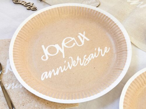 assiette -23cm-joyeux-anniversaire-kraft-lot-de-6