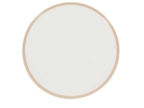 assiette bi color blanc kraft assiette bi color blanc kraft