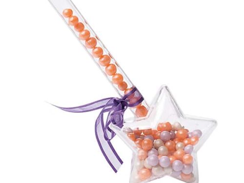 contenant dragées baguette magique fée