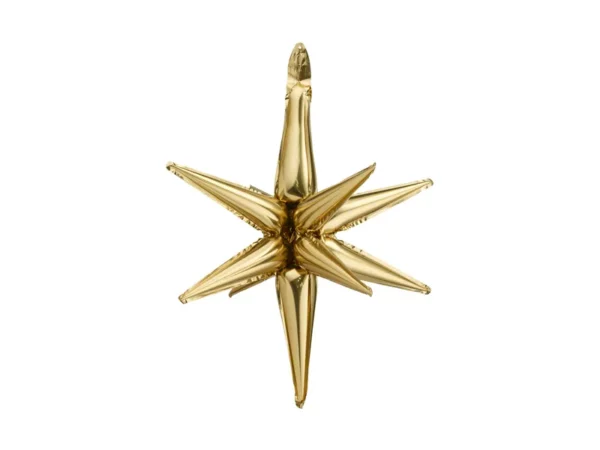 ballon 3D etoile doré 70 cm