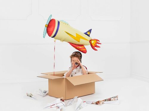 ballon avion vintage