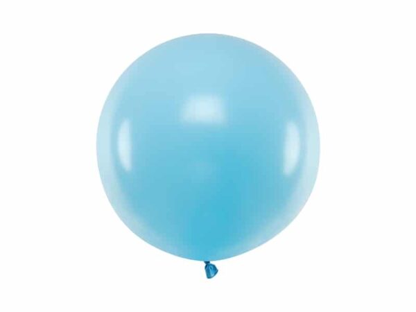 ballon bleu ciel 60 cm