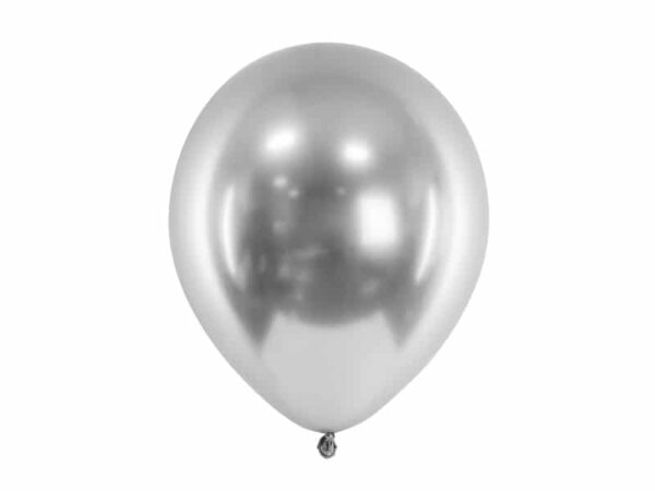 ballon chromé argent
