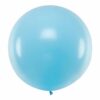 ballon géant bleu ciel 1m