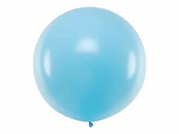 ballon géant bleu ciel 1m