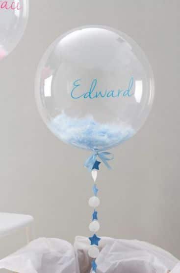 ballon transparent personnalisé