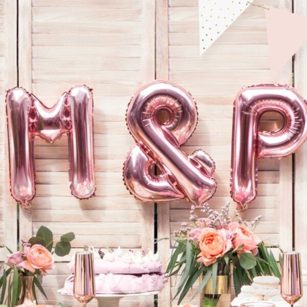 Msc Ballon & rose gold