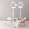 ballon transparent 1 metre