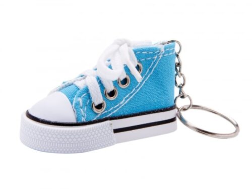Porte clés basket bleu turquoise