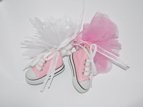 basket rose porte cles dragees