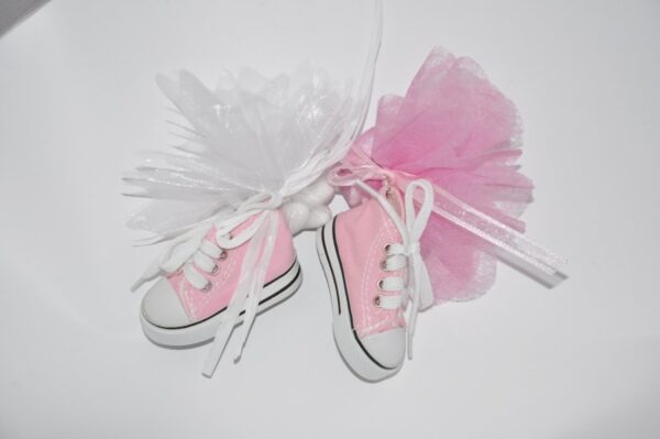 basket rose porte cles dragees