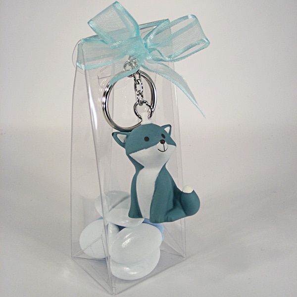 Msc porte clés bleu