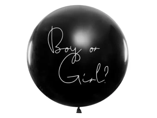 ballon géant gender reveal boy or girl