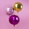 Ballon rond-Fuchsia