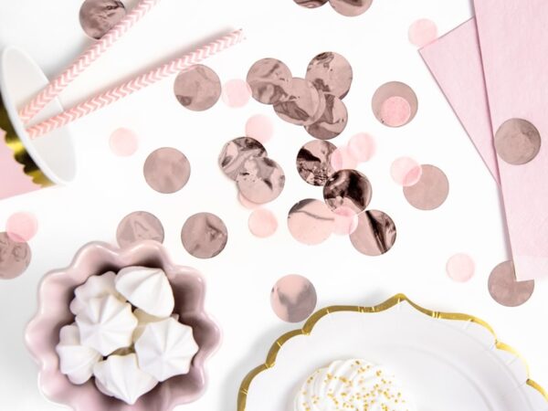 Confettis de table- Rose Gold
