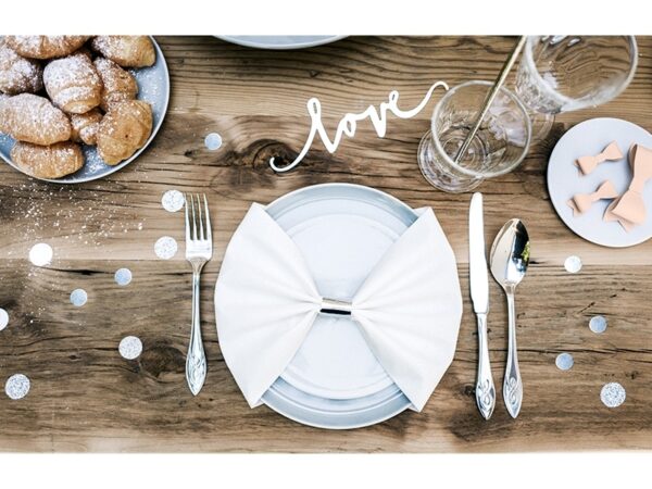 Confettis de table- Argent