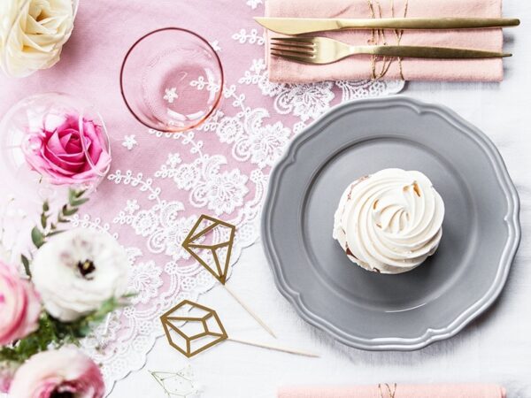 Chemin de table dentelle motif fleur - Luxe