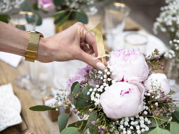 Numéro de table sur pic -or