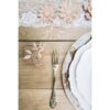 DECO DE TABLE FLEUR ROSE