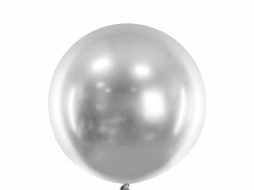 ballon géant argent