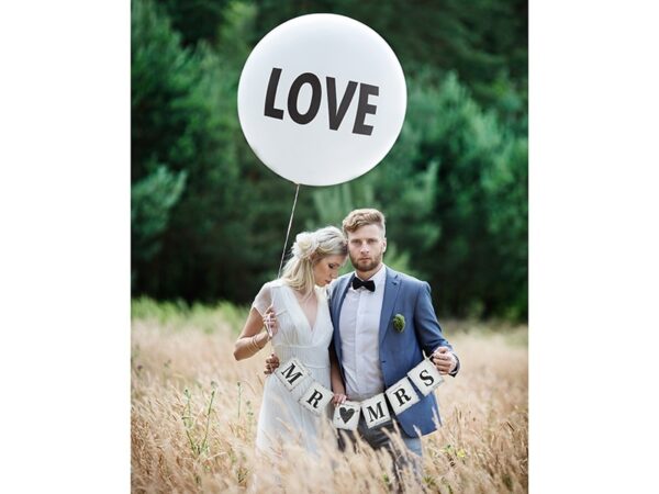 Ballon géant mariage - Love
