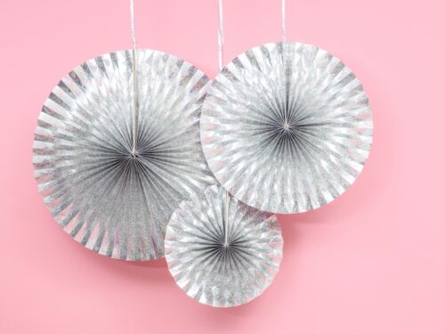 rosace irisées metallisées