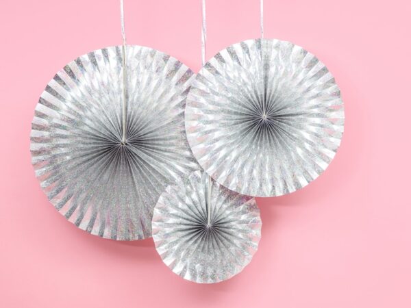 rosace irisées metallisées