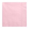 serviette rose clair