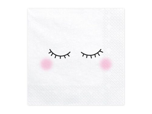 serviette cils-collection licorne