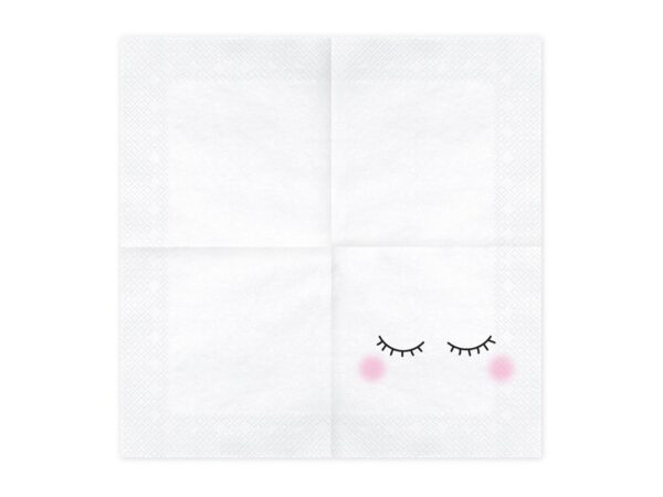 Serviettes Cils- Lot de 20