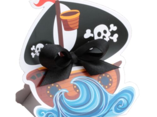 boite à dragées bateau pirate