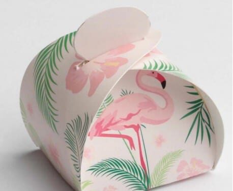 boite mimosa MM flamand rose