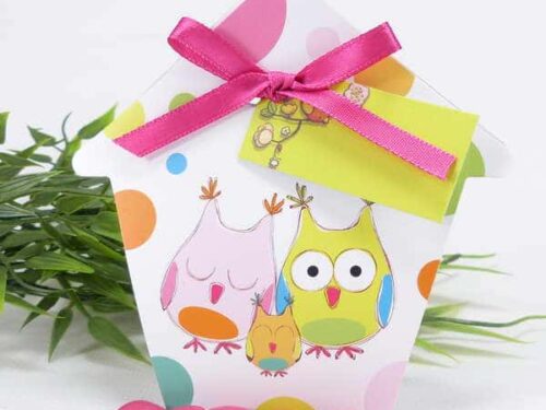 boite a dragees nichoir hiboux