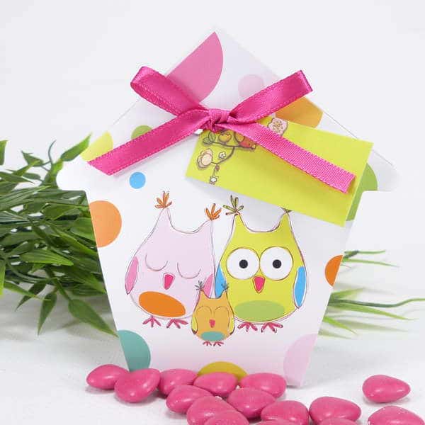 boite a dragees nichoir hiboux