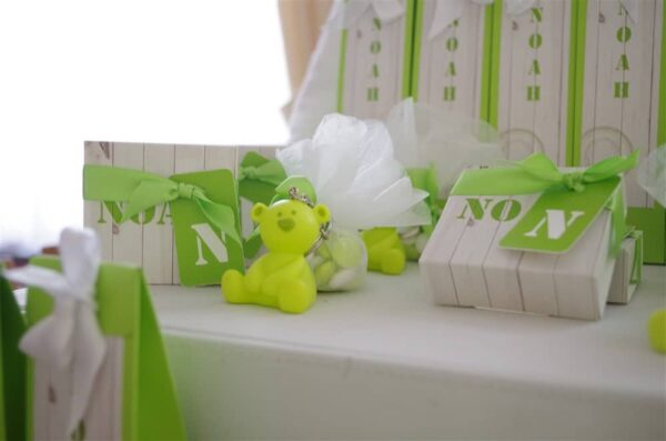 dragées vert anis ourson