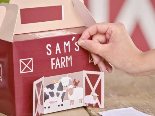 boite cadeaux à la ferme