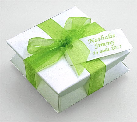 boite dragees carree