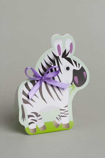 boite à dragées zèbre