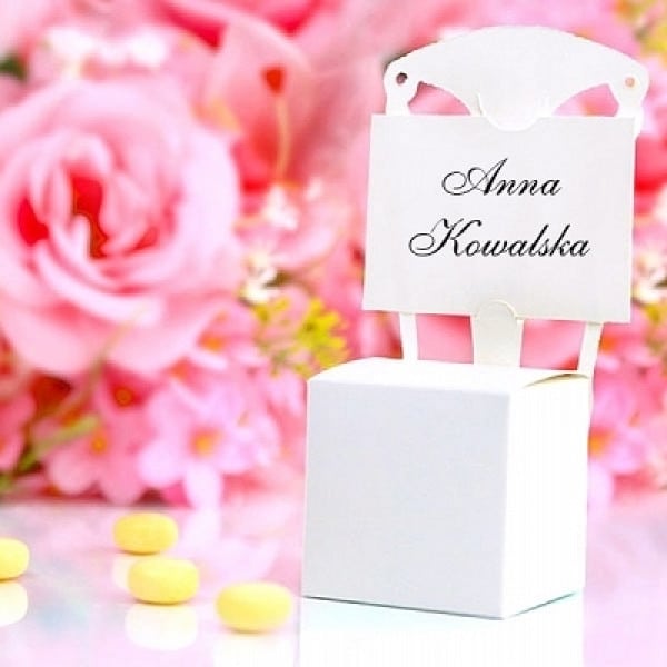 boite a dragees chaise