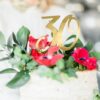cake topper 30 ans or