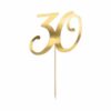 cake topper 30 ans or